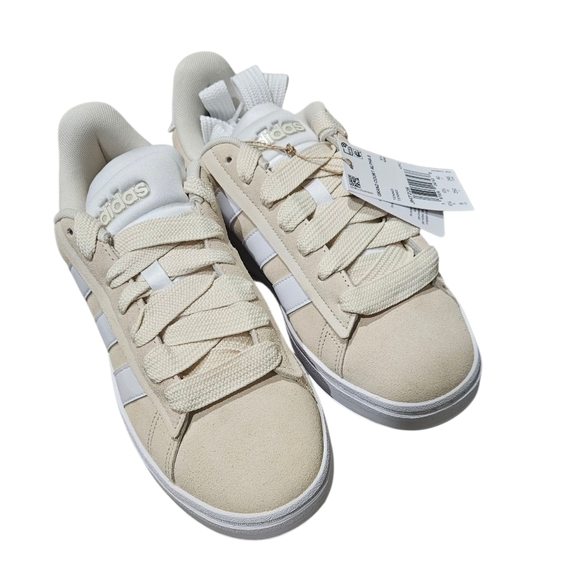 Adidas Grand Court Alpha 00s Cream and White Casual Sneakers Womens NEW - Picture 3 of 7